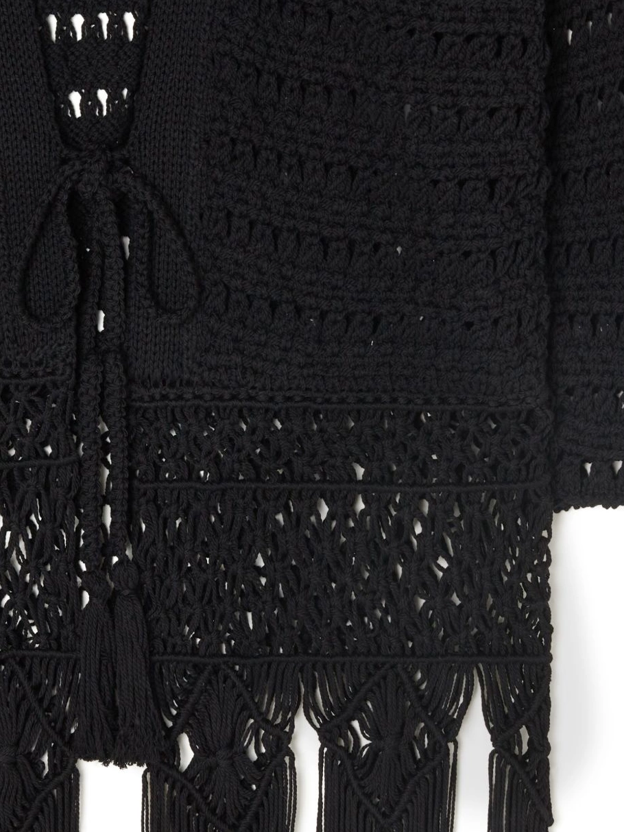 Cheap Women India To fringed Love Letter cardigan Alanui 0427